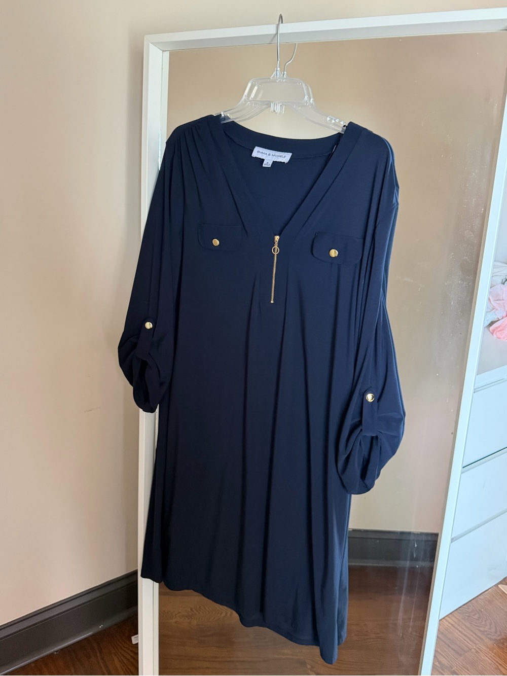 Navy dress